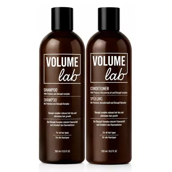 VOLUME LAB - intensiivinen elvyttävä ja kosteuttava setti hiuksille